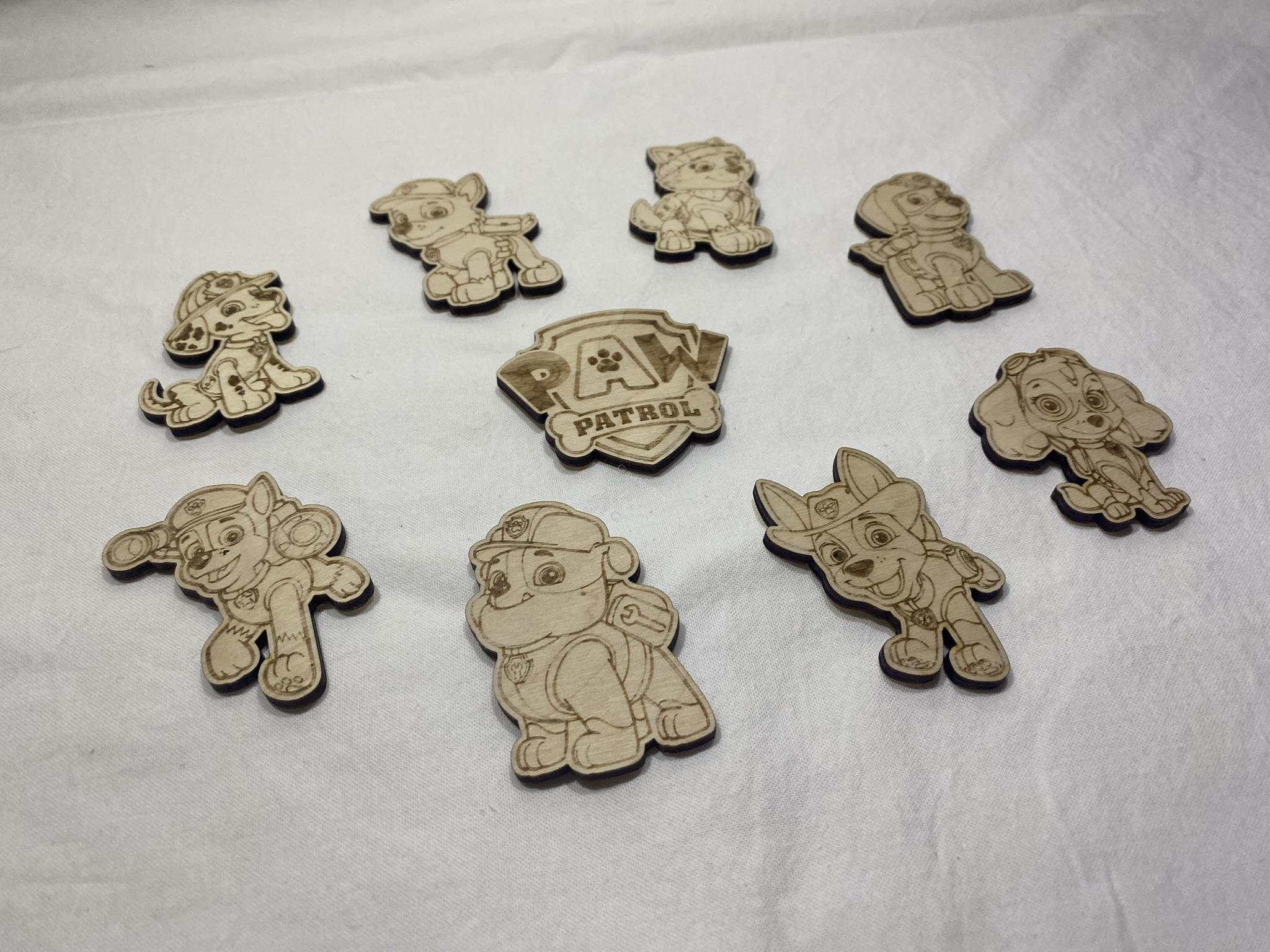 Sada magnetků - Tlapková patrola