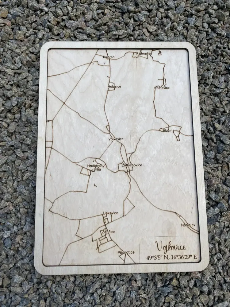 Mapa - významné místo