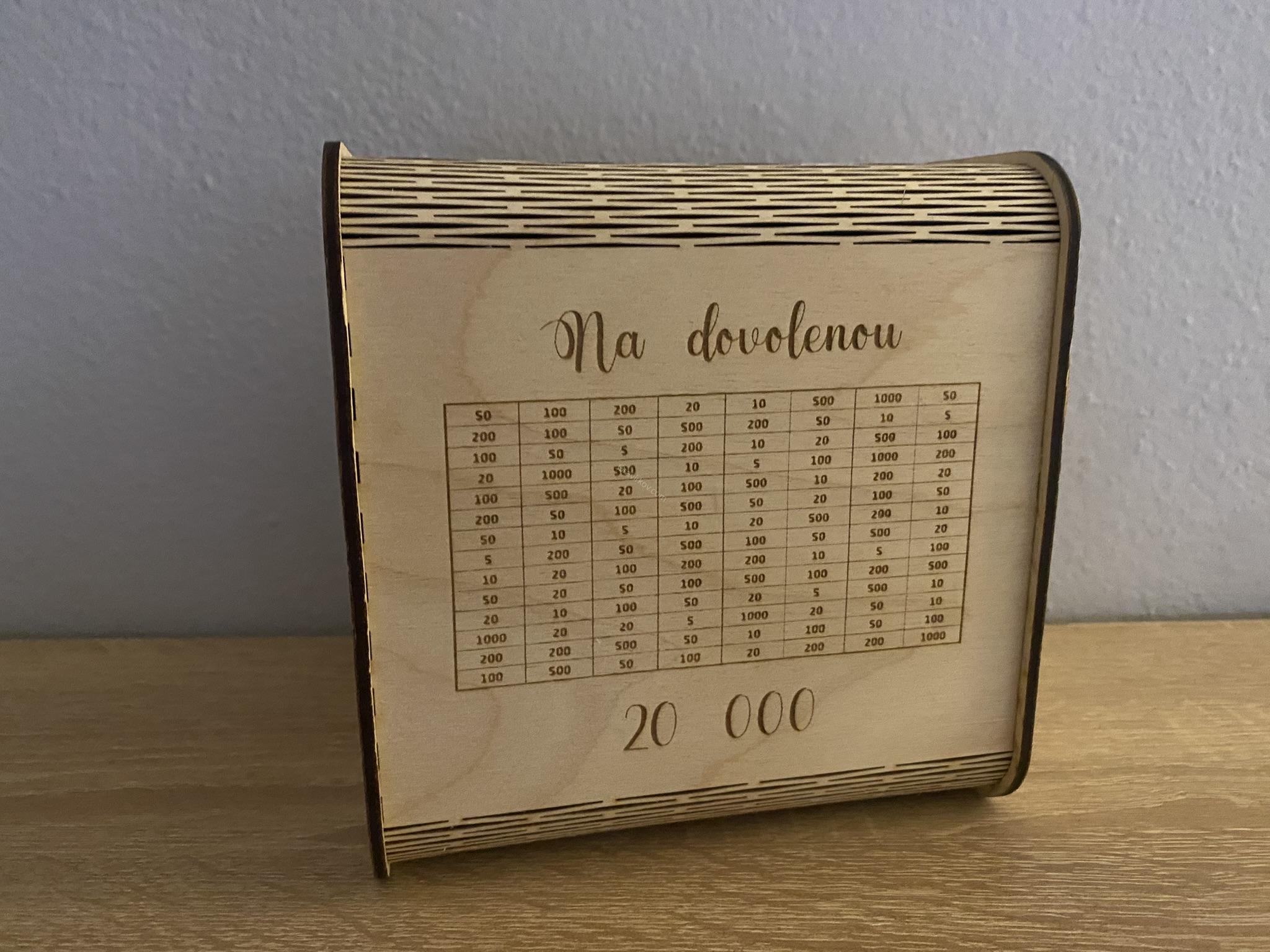 Pokladnička - 20 000 Kč 