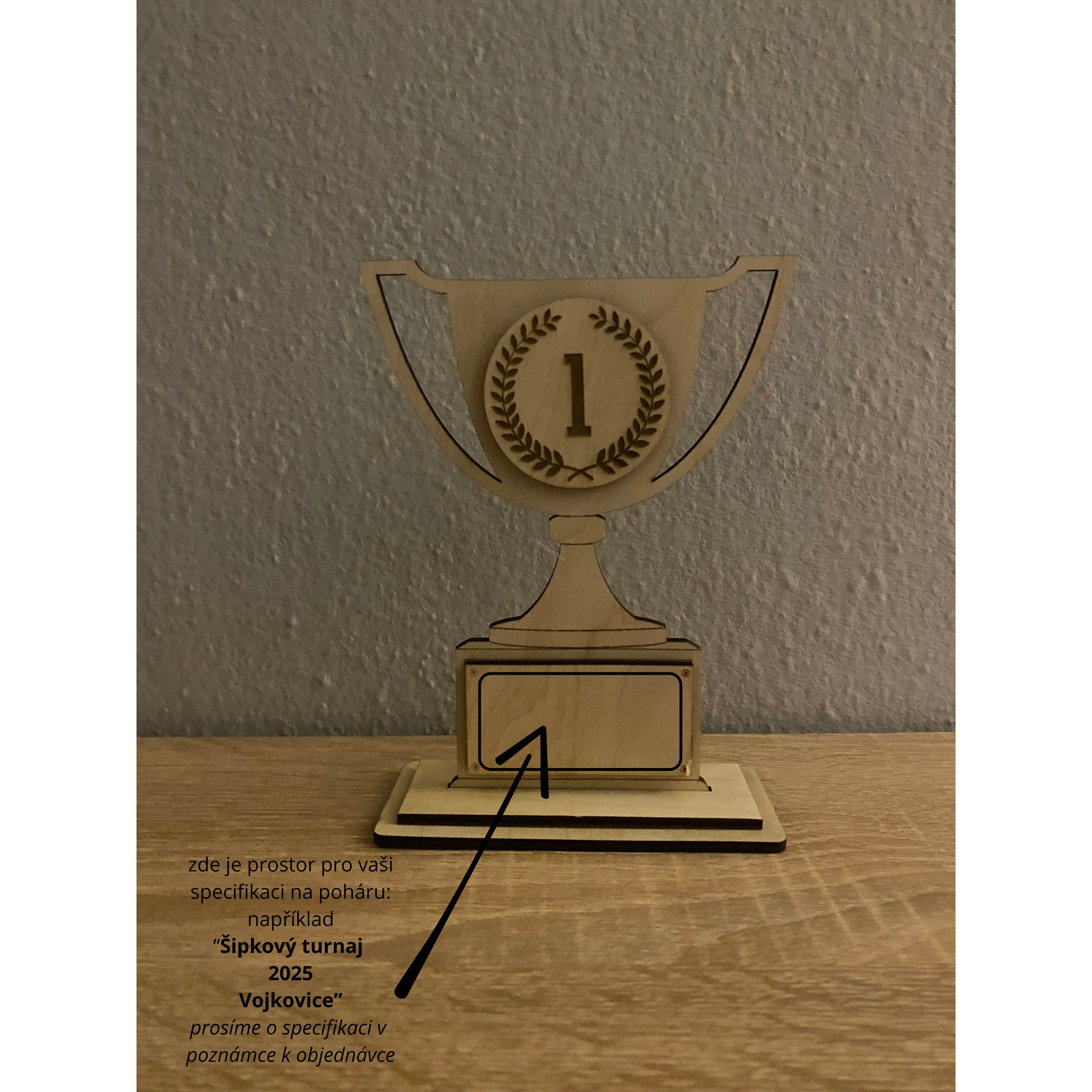 Gravírovaný pohár 