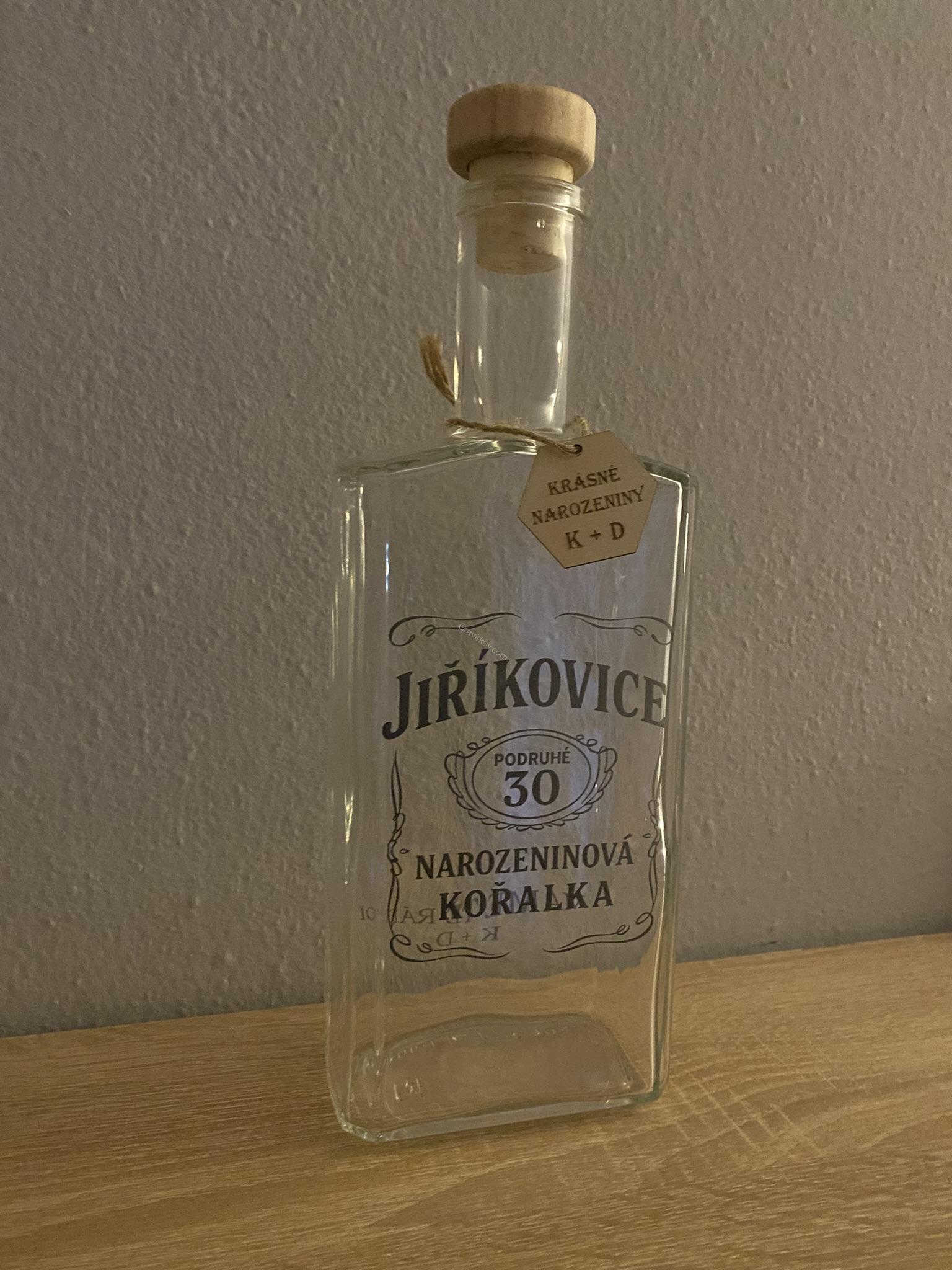 Gravírovaná láhev 1L