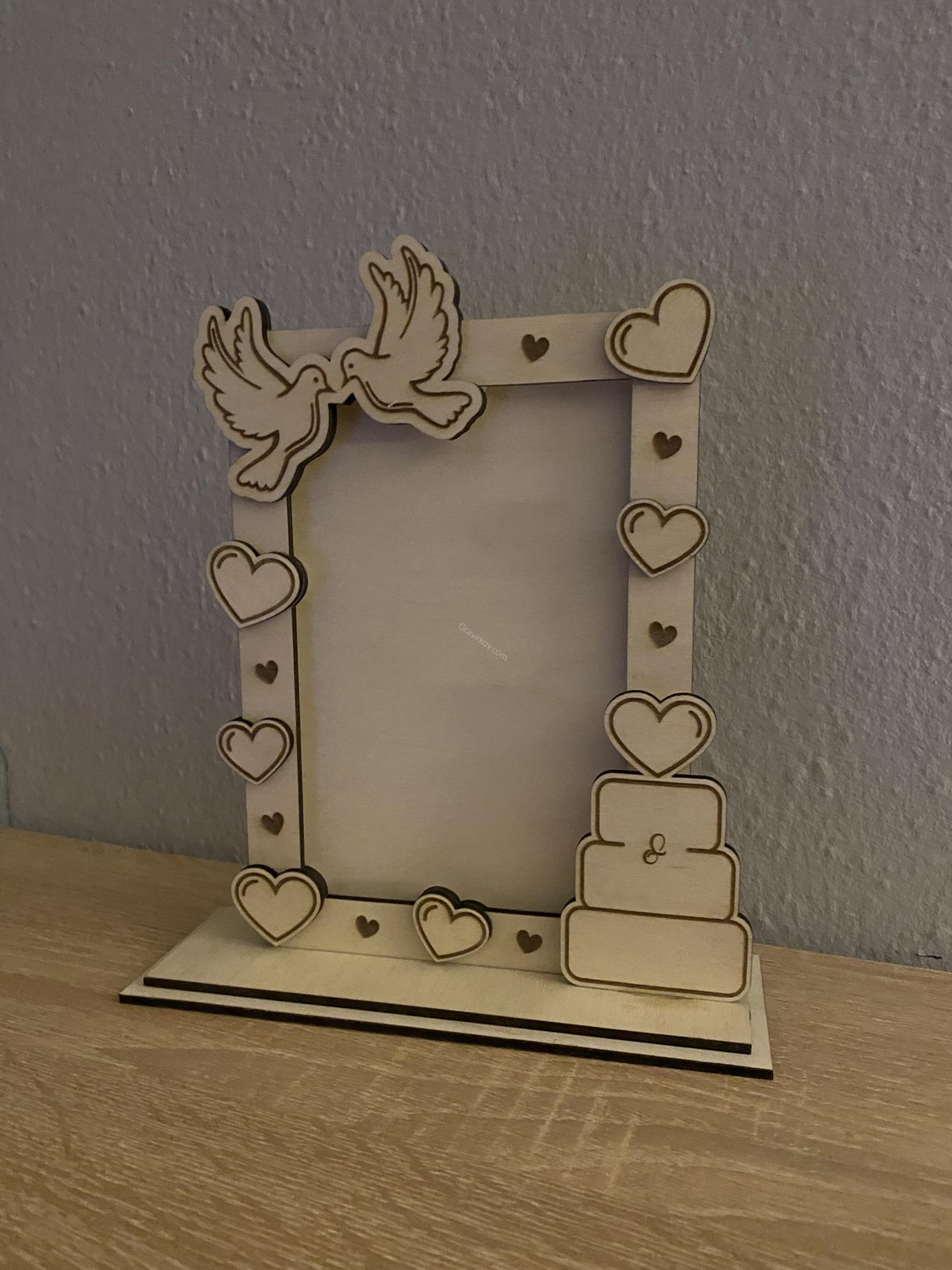 Fotorámeček - svatba