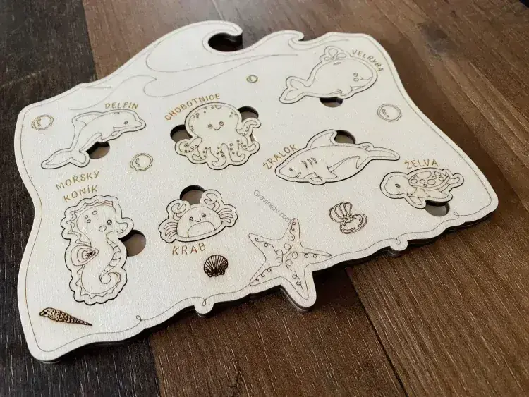 Dětská skládačka - Oceán