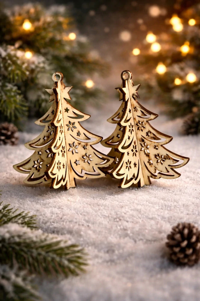 Vánoční ozdoba 3D 