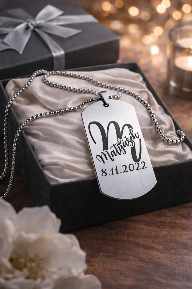 Gravírovaný přívěsek