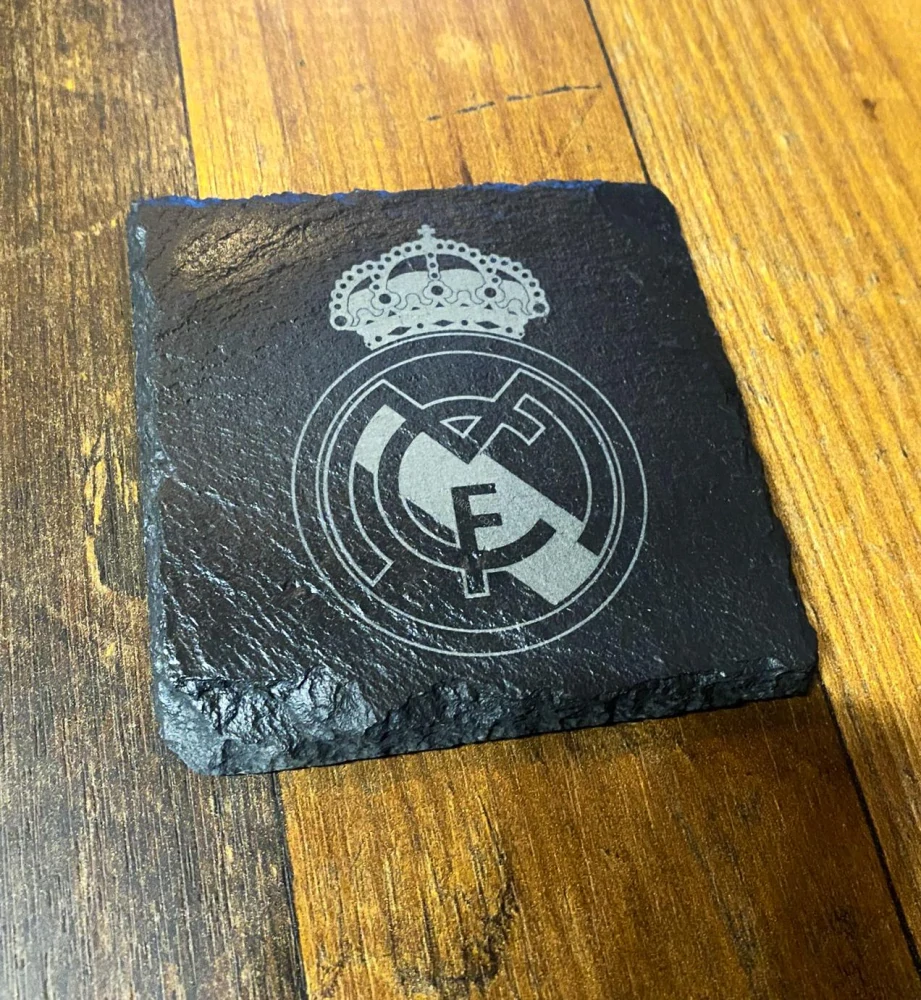 Břidlicový tácek - logo/nápis