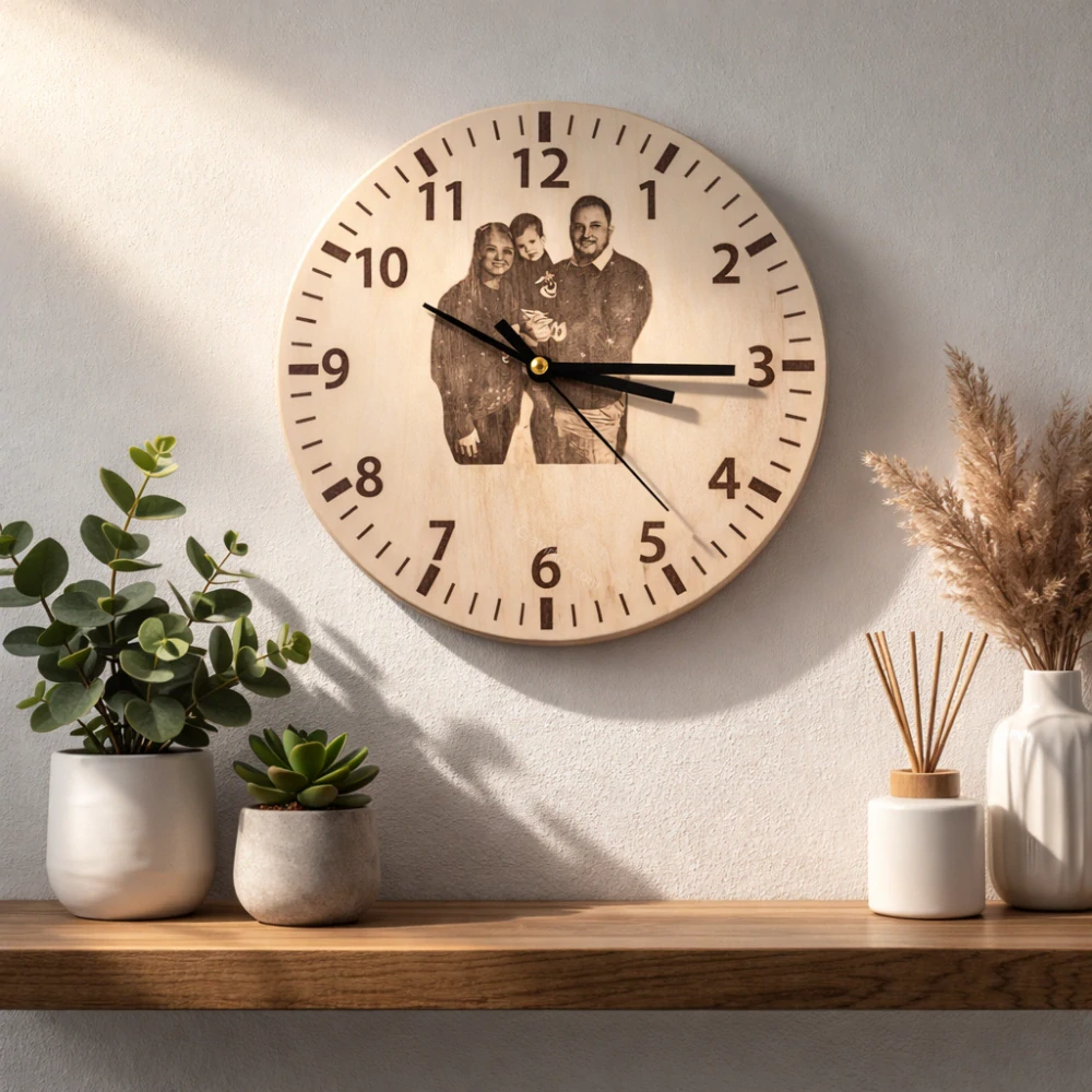 Personalizované hodiny se jménem nebo věnováním