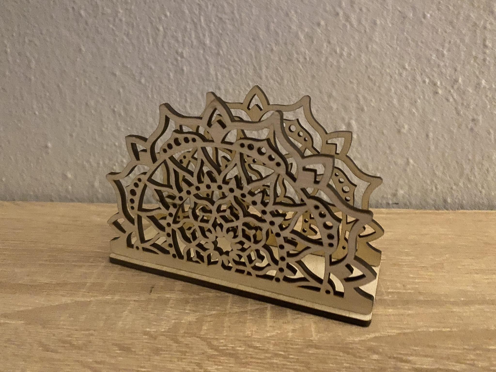 Stojánek na ubrousky - mandala