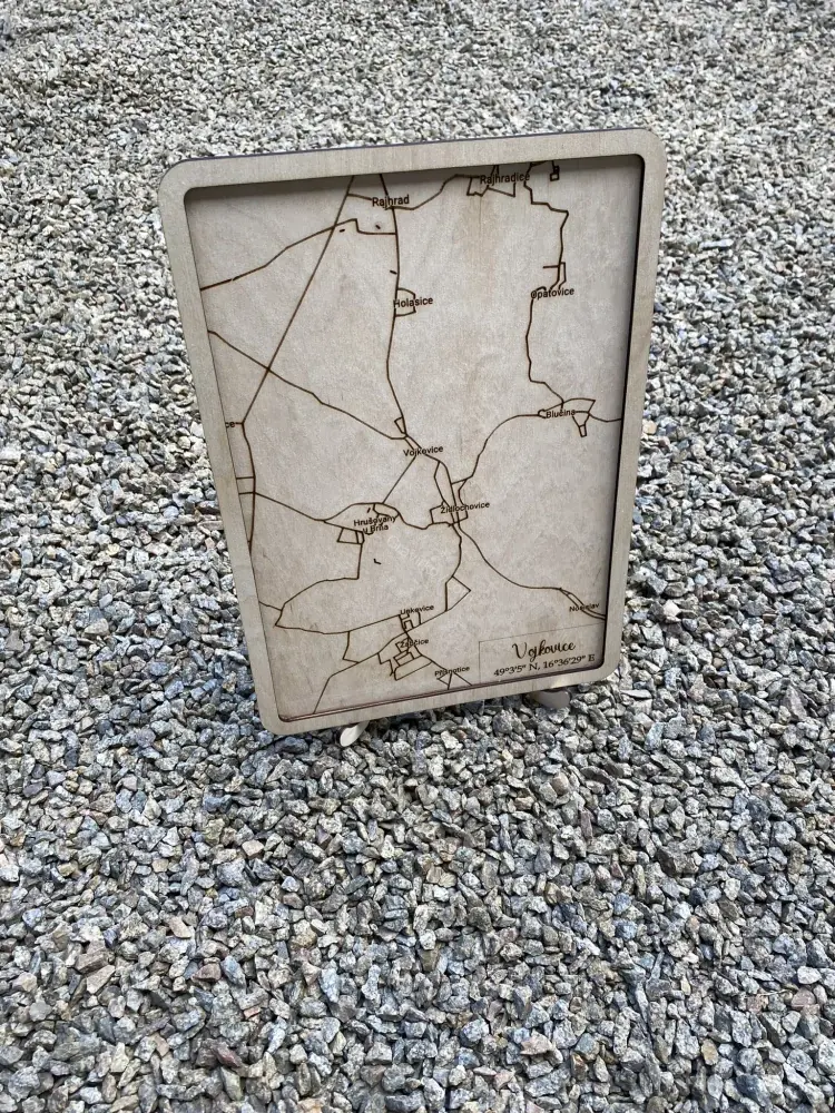 Mapa - významné místo