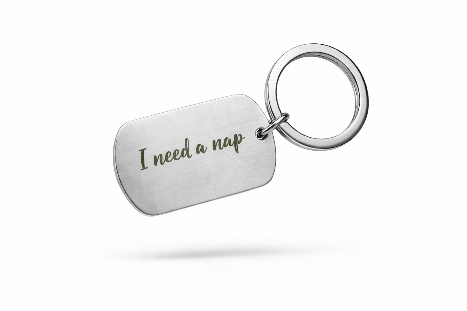 Nerezová klíčenka s gravírem na přání