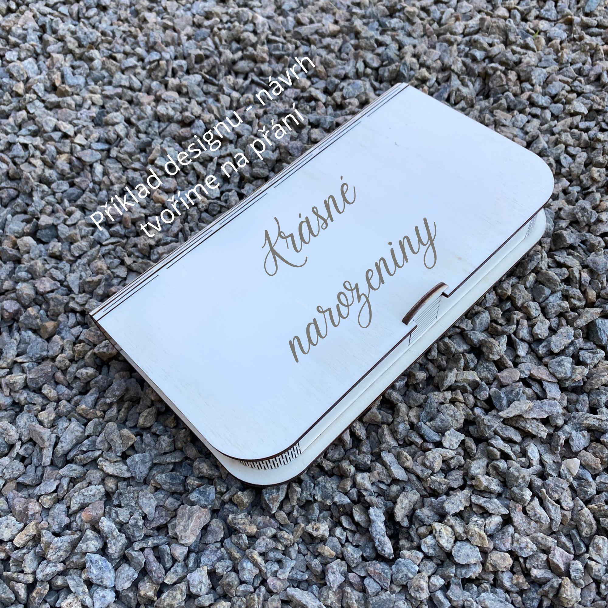 Krabička na peníze - narozeniny