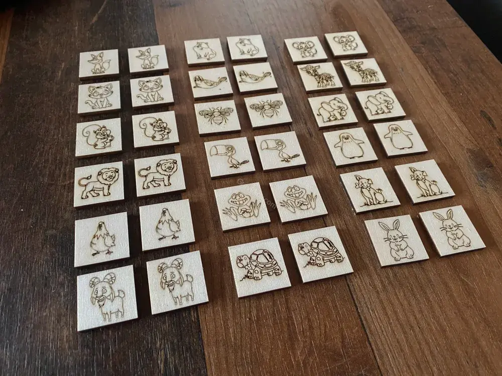 Pexeso - zvířátka v krabičce