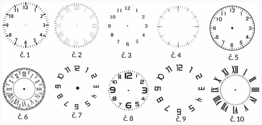 Personalizované hodiny se jménem nebo věnováním