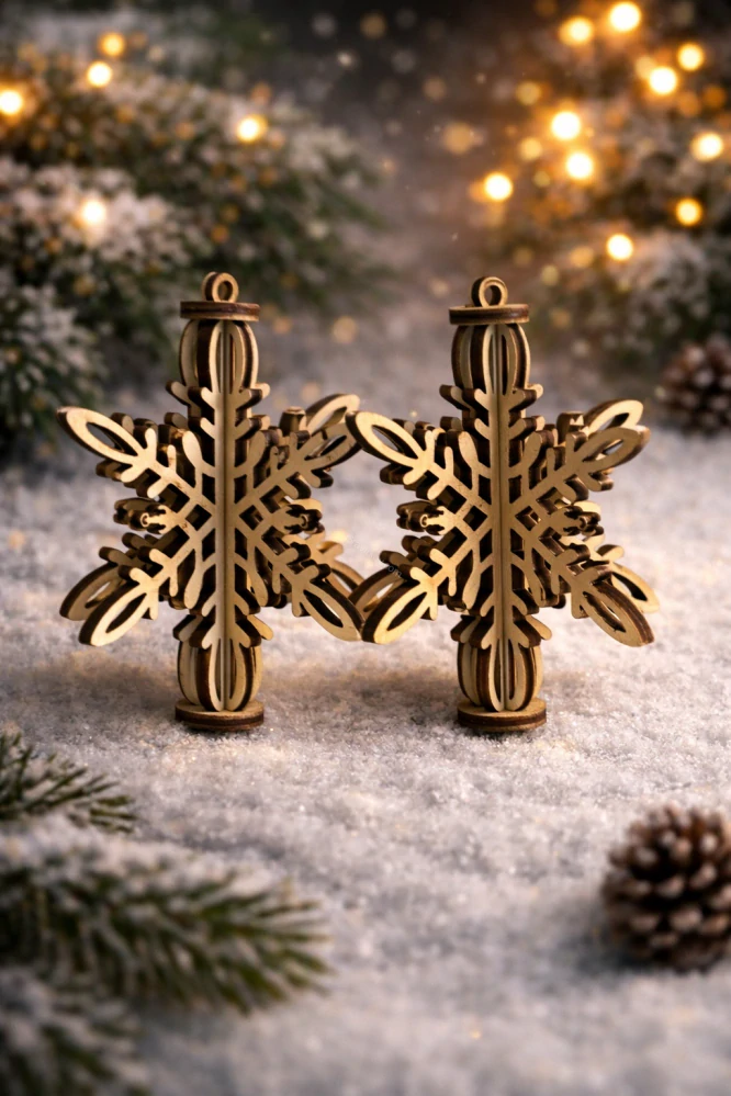 Vánoční ozdoba 3D 