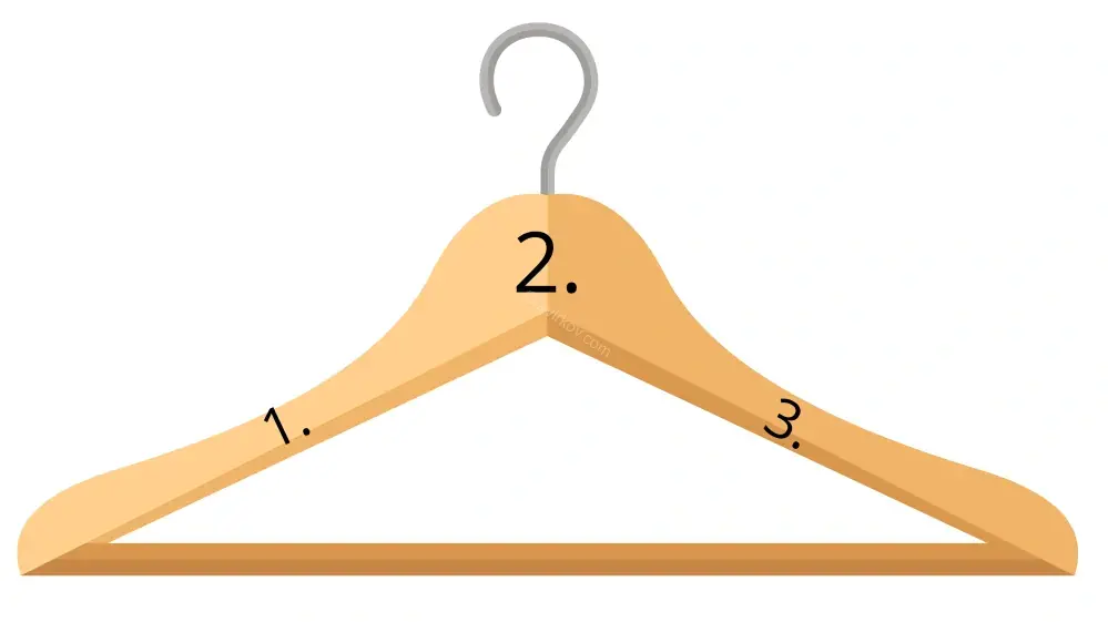 Gravírované ramínko na svatbu 