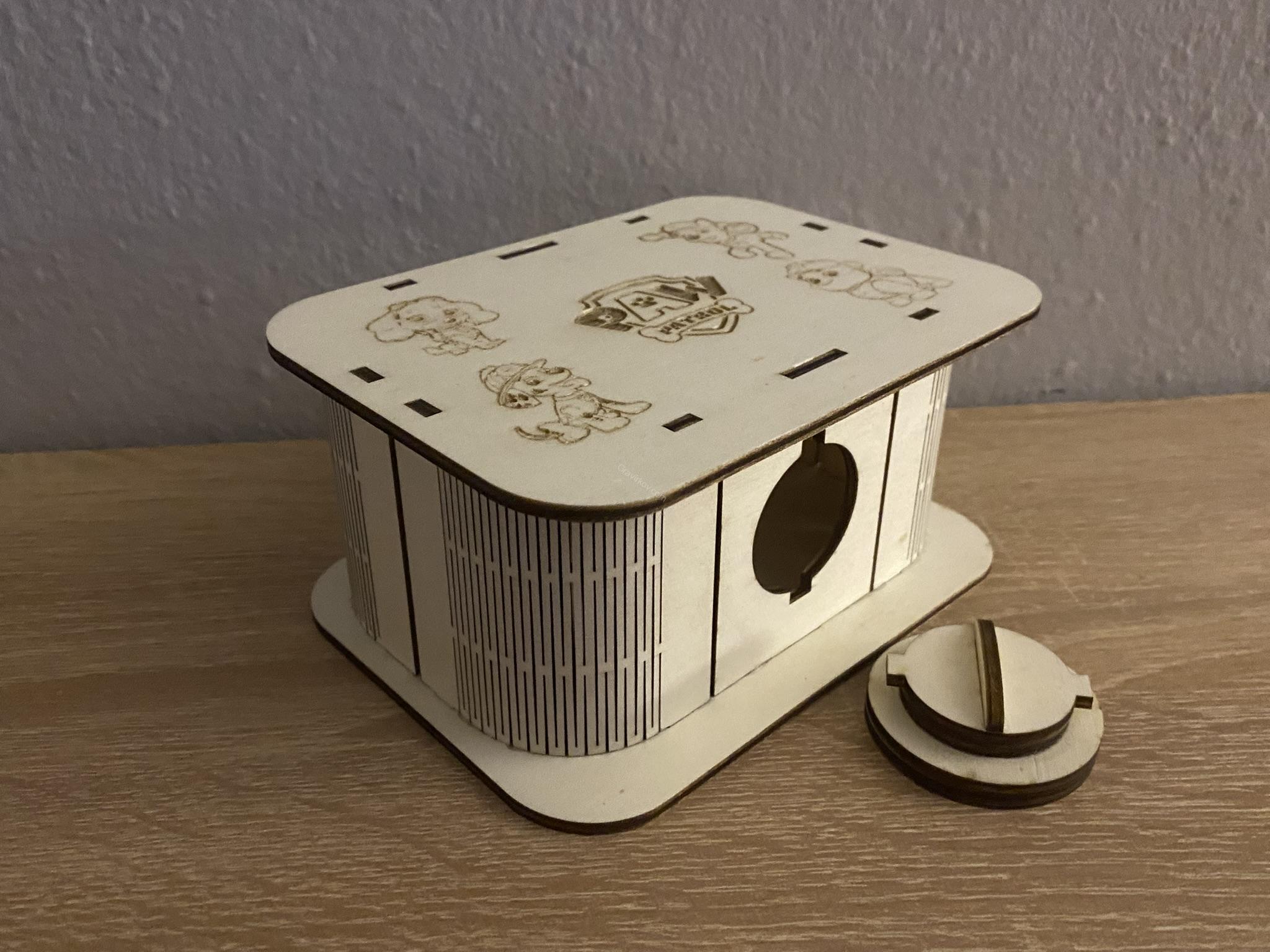 Pokladnička Tlapkova patrola