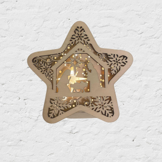 Vánoční lampa - hvězda
