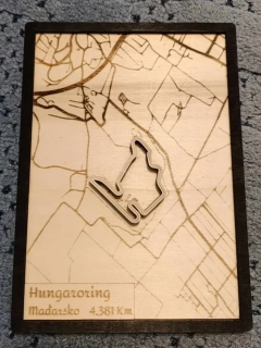 Mapa - miniatura okruh