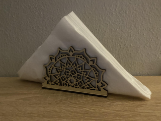 Stojánek na ubrousky - mandala