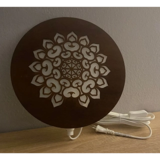 Lampa mandala