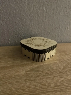 Kapesní zrcátko - design 1 (zaoblené)