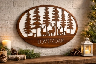 Cedule - Lovu zdar