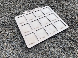 Rámeček na fotky - první rok