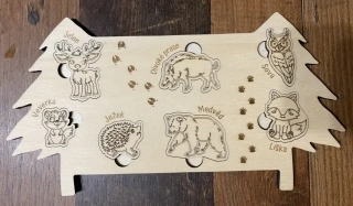 Dětská skládačka - Les