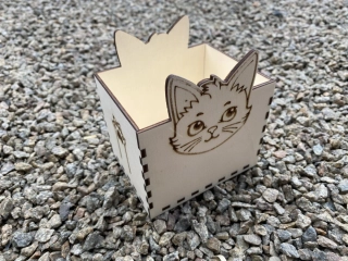 Držák na tužky - kočička